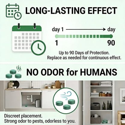 🌿 TAILEDEN™ 12 Pack Rodent Repellent Balls – Natural Peppermint & Lemon Oil Pest Control for Mice, Rats, Squirrels & Spiders | Long-Lasting Indoor & Outdoor Use 🐭